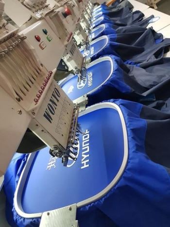 8 boshli bir nechta igna trikotaj kashtachilik mashinasi