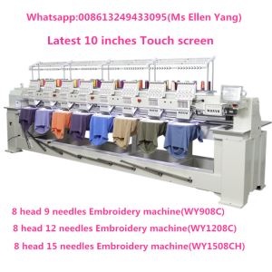 WONYO 8 Head Computerized Shapka uchun shunga o'xshash Barudan noqis mashinasi narxi