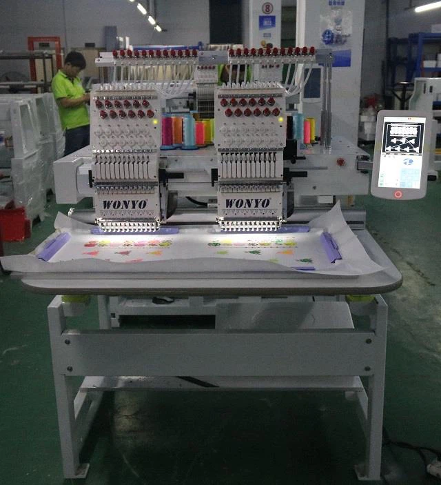 Best 2 Head Computer Embroidery Machine With Good Quality Embroidery Machine Price